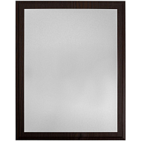 Плакетка Plaque XL, венге с серебристой пластиной Плакетка Plaque XL, венге с серебристой пластиной