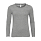 Футболка женская с длинным рукавом MAJESTIC, серый меланж