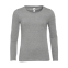 Футболка женская с длинным рукавом MAJESTIC, серый меланж