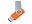 Флеш-карта USB 2.0 16 Gb Flash C1, оранжевый