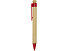 Rattan шариковая ручка из бамбука и переработанной пластмассы - Красный