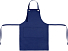 Хлопковый фартук Delight с карманом и регулируемыми завязками, синий нэйви