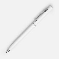 Ручка шариковая Euro Chrome, белая Ручка шариковая Euro Chrome, белая