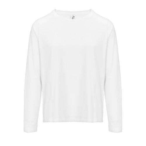Футболка с длинным рукавом женская Monarch Women, белая