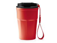 Термокружка KEURY из нержавеющей стали с двойными стенками и ручкой с керамической слоем, красный Термокружка KEURY из нержавеющей стали с двойными стенками и ручкой с керамической слоем, красный