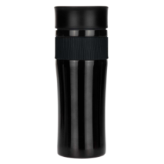 Термокружка вакуумная Polo, черная