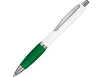 Ручка пластиковая шариковая «Nash», цвет: зеленый, белый
