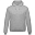 Толстовка Hooded, серый меланж