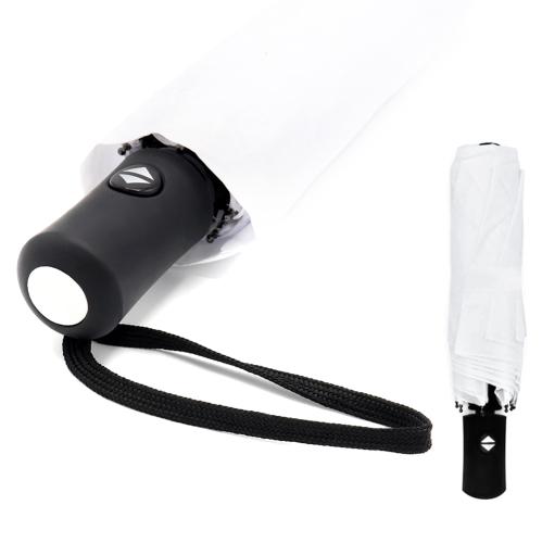 Автоматический противоштормовой зонт Vortex To Go, Белый/белый