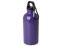 Одностенная бутылка для воды с карабином Oregon, изготовленная из нержавеющей стали, сертифицированной по стандарту RCS, объемом 400 мл - Пурпурный