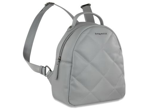 Рюкзак женский BUGATTI КАРА | CARA, серый, полиуретан, 25,5х11х27,5 см, 7 л
