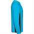 Спортивная футболка SHANGHAI L/S мужская, Бирюзовый/Темный графит