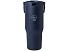 Термостакан Bronx объемом 900 мл из меди и переработанной нержавеющей стали, сертифицированной по стандарту RCS, с вакуумной изоляцией и крышкой с двойной функцией - Темно - синий