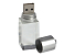 USB-флешка на 16 ГБ,micro USB серебро