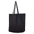 Большая сумка шоппер хлопковый MALL BIG 220, черный