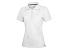 Calgary женская футболка-поло с коротким рукавом, белый