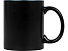 Кружка с покрытием для гравировки Subcolor BLK, черный/голубой