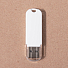 USB flash-карта UNIVERSAL (16Гб), белая, 5,8х1,7х0,6 см, пластик, белый