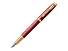 Перьевая ручка Parker IM Premium F318 Red GT, перо: F, цвет чернил: blue, в подарочной упаковке.