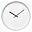 Часы настенные ChronoTop, серебристые Часы настенные ChronoTop, серебристые