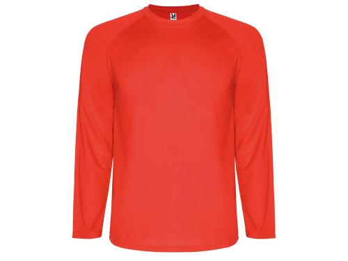 Футболка Montecarlo  мужская с длинным рукавом, красный