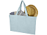 Пляжная эко-сумка Siam объемом 13 л из переработанной махровой ткани, сертифицированной GRS - Cloud Blue