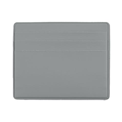 Чехол Simply для 6 карт с отделением для денег, серый, PU , серый