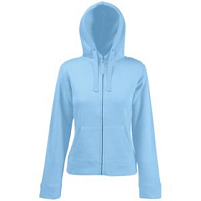 Толстовка женская "Lady-Fit Hooded Sweat Jacket", голубой