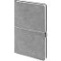 Ежедневник Nubuk, недатированный, светло-серый