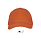 Бейсболка LONG BEACH, Оранжевый