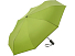 Зонт складной 5477 ColorReflex со светоотражающими клиньями, полуавтомат, лайм