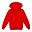 Худи детское Kirenga Kids 2.0, красное
