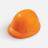 Антистресс «Каска», оранжевый
