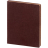 Ежедневник Grand Nebraska на заказ, недатированный, бордовый