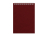 Бизнес - блокнот Альт А6 (94 х 130 мм) Office 60 л., бордовый