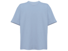 Детская футболка оверсайз Liyon, небесно-голубой