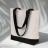 Сумка для шоппинга Cotton из переработанного хлопка 280 г, черный