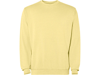 Свитшот Jaya унисекс, солнечно-желтый выстиранный WASHED