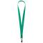 Лента для бейджа Neckband, зеленая