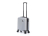 Чемодан TORBER Lama, серебристый, ABS-пластик, 38 х 21 х 55 см, 37 л
