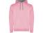 Толстовка с капюшоном Urban мужская, светло-розовый/серый меланж
