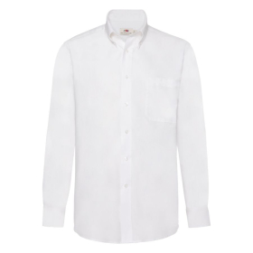 Рубашка мужская LONG SLEEVE OXFORD SHIRT 130, белый