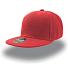 Бейсболка SNAP BACK, 6 клиньев, пластиковая застежка, красный