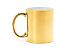 Кружка керамическая ZALA 350 мл, золотистый