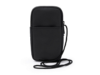 Сумка для мобильного телефона SEUL из экокожи, черный