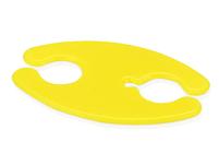 Органайзер для кабеля и наушников «Roll», цвет: желтый
