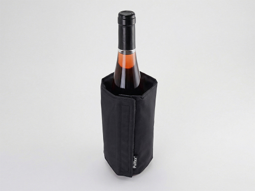 Охладитель-чехол для бутылки вина или шампанского Cooling wrap, черный