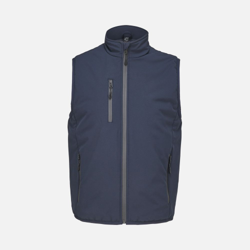 Жилет софтшелл унисекс Falcon BW, синий