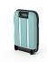 Чемодан складной Rollink Vega II 55x40x20 см, 2 колеса, бирюзовый