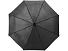 Зонт Alex трехсекционный автоматический 21,5, черный/серебристый